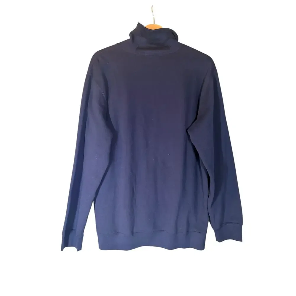 NWOT Boy's XL Polo Ralph Lauren Navy Fleece Shawl Collar Pullover Sweater Preppy
